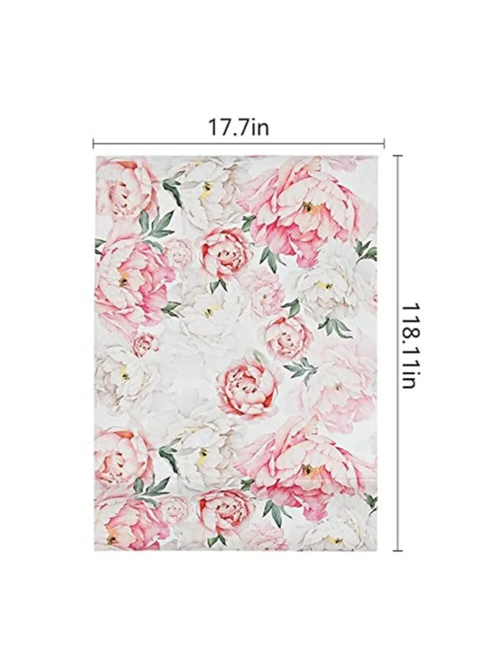 Pink Floral Peel and Stick Wallpaper Self Adhesive Removable Contact Paper Vinyl